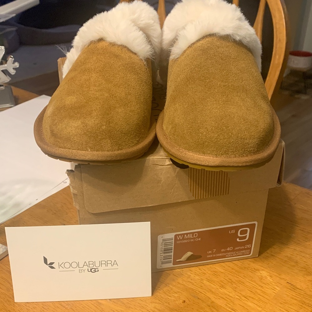 Koolaburra by UGG Fur Lined Slippers - Picture 2 of 5